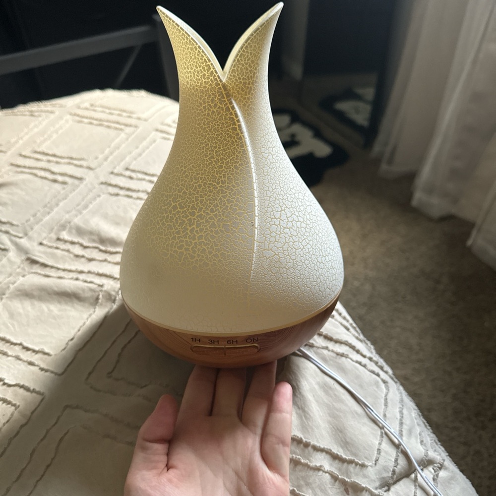 Elegant Cream and Brown Aroma Diffuser